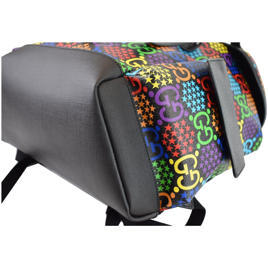 GUCCI GG Psychedelic Supreme Medium Backpack Bag Black 598140
