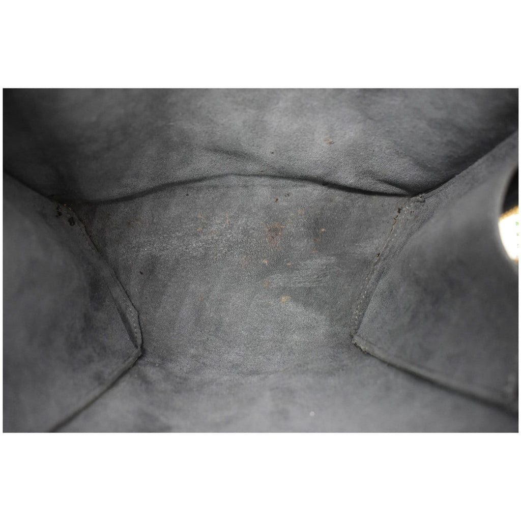 LOUIS VUITTON Mabillon Epi Leather Backpack Black