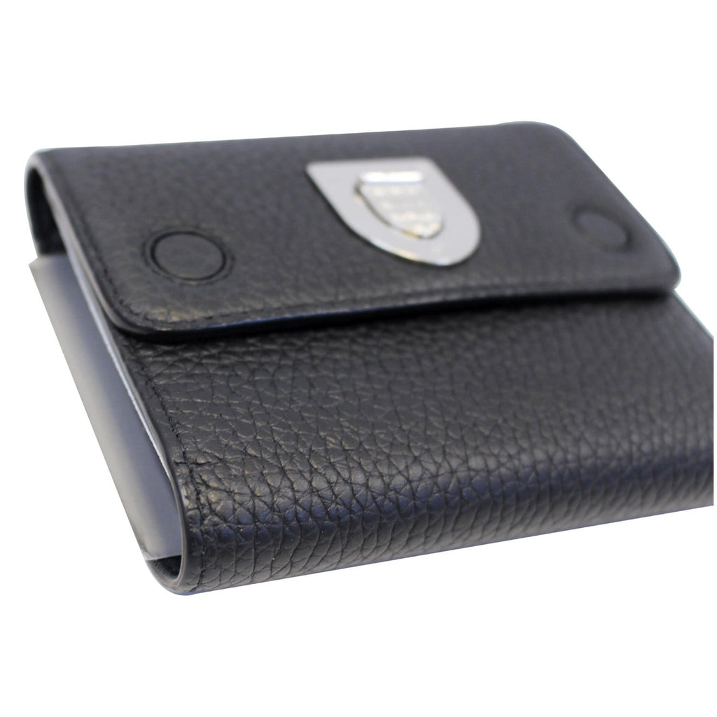 Christian Dior Noir Black Leather Wallet