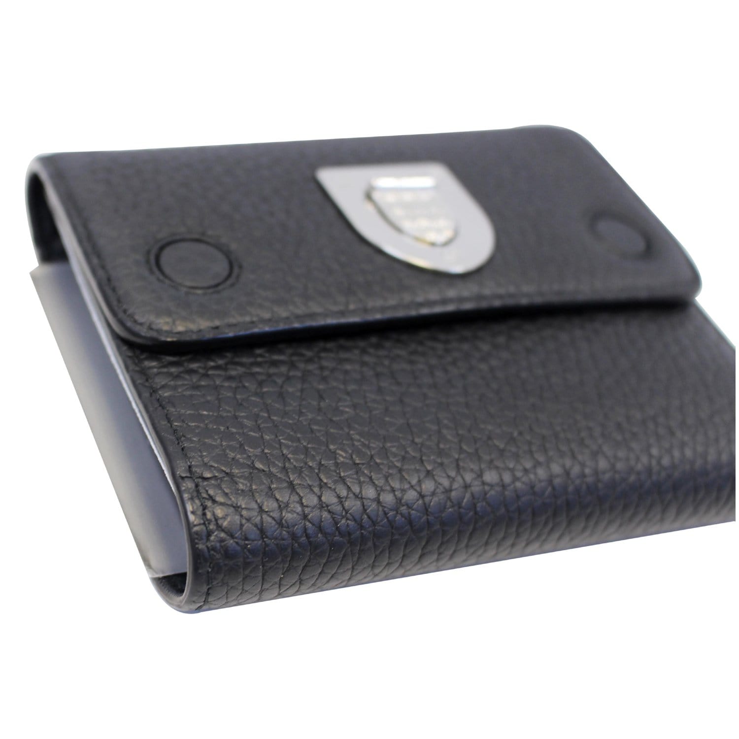 Christian Dior Noir Black Leather Wallet