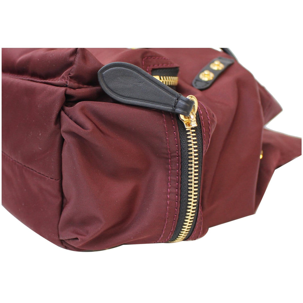 BURBERRY The Small Rucksack Nylon Backpack Red