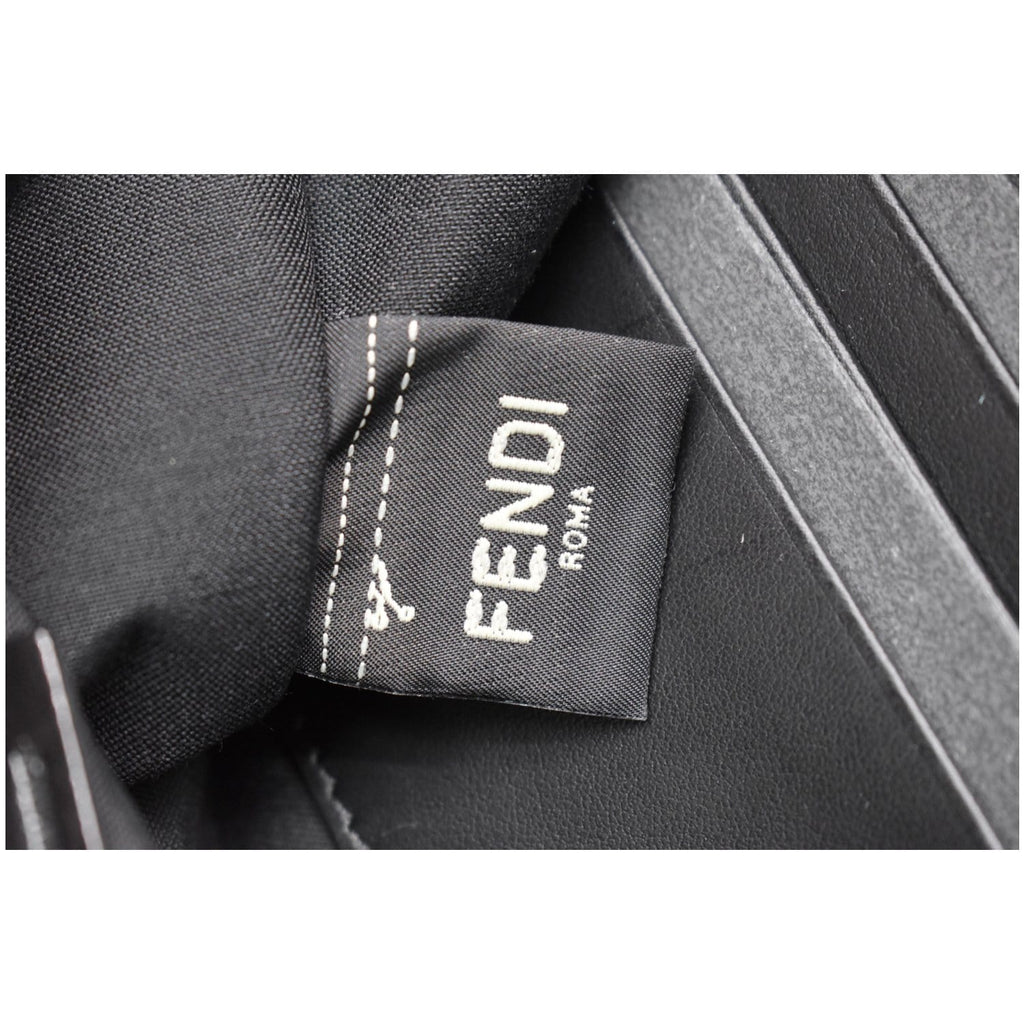 FENDI Camouflage FF Print Nylon Wristlet Pouch Multicolor