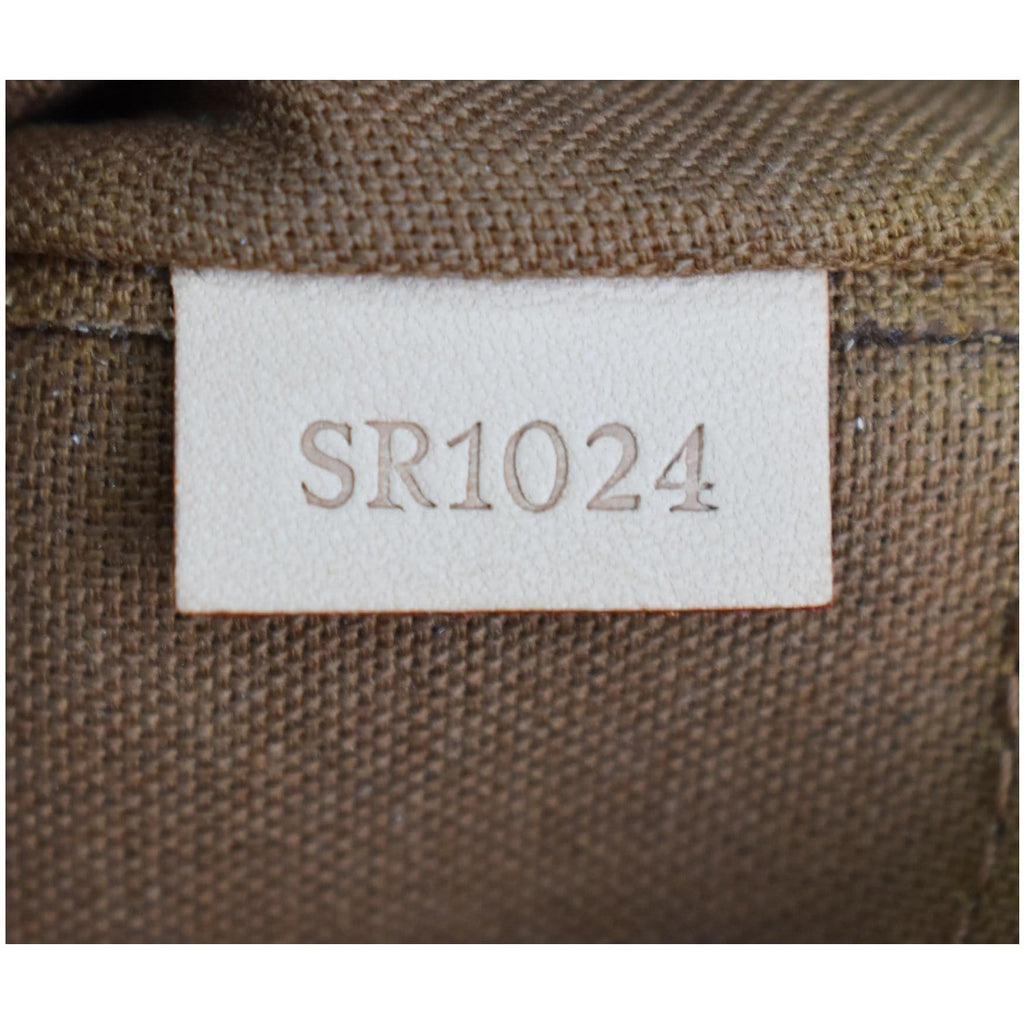LOUIS VUITTON Marelle Sac a Dos Monogram Canvas Backpack Bag Brown