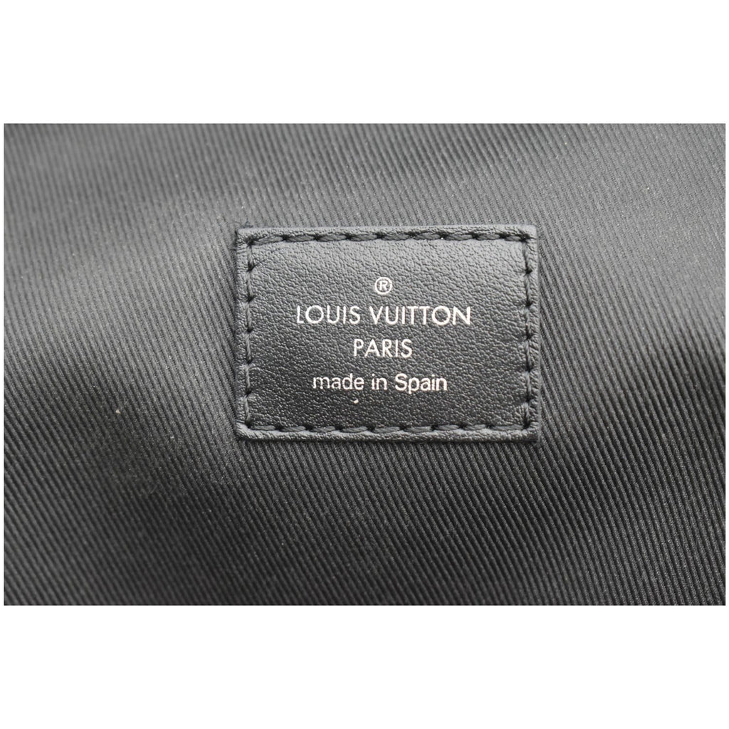 LOUIS VUITTON Avenue Sling Damier Ebene Backpack Bag Brown