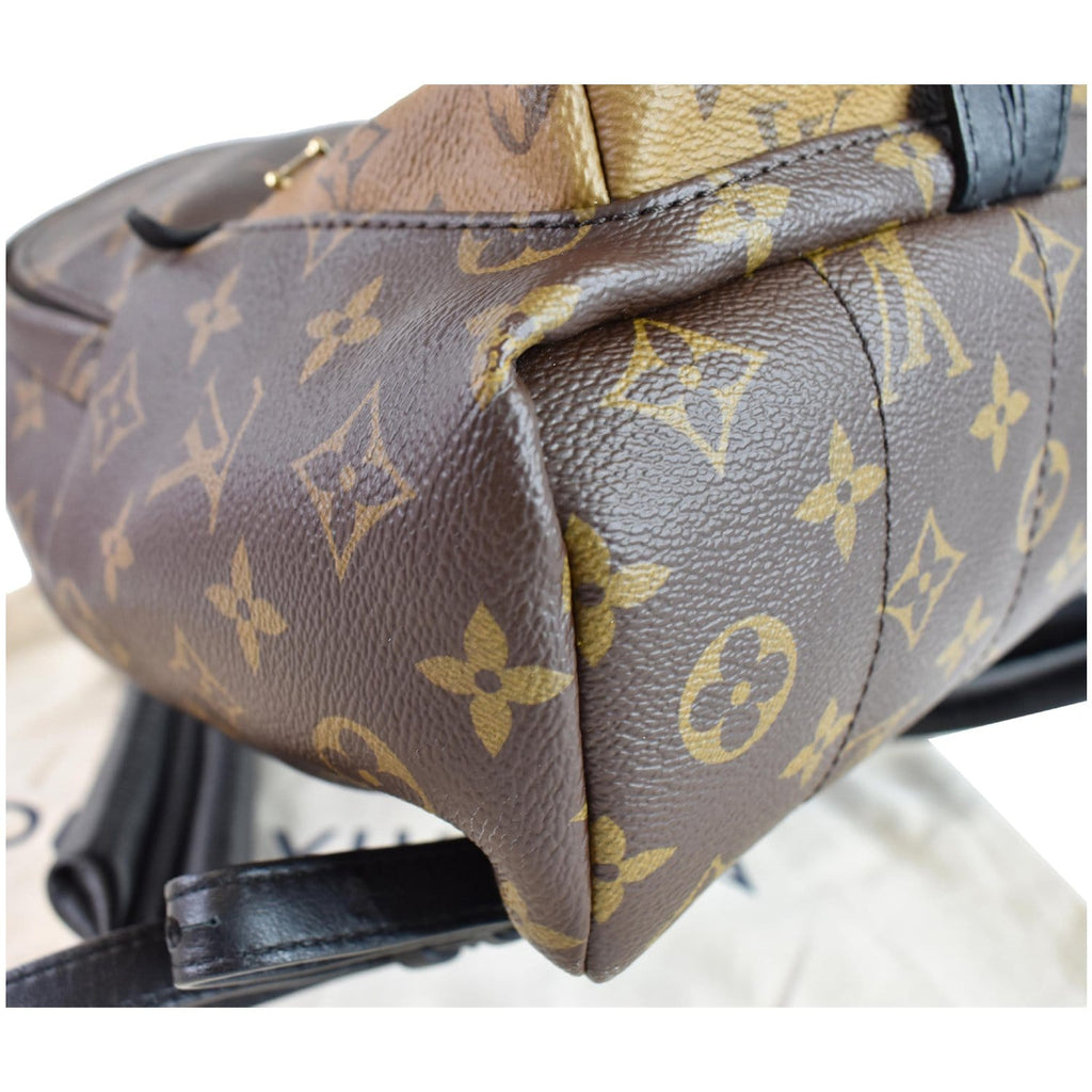 LOUIS VUITTON Palm Springs PM Monogram Reverse Canvas Backpack Brown