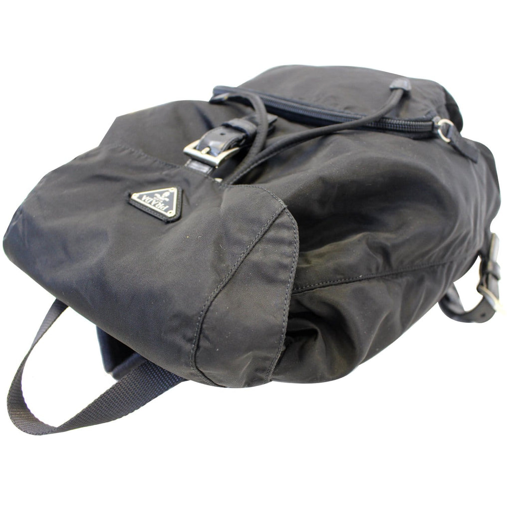 PRADA Nylon Backpack Bag Black