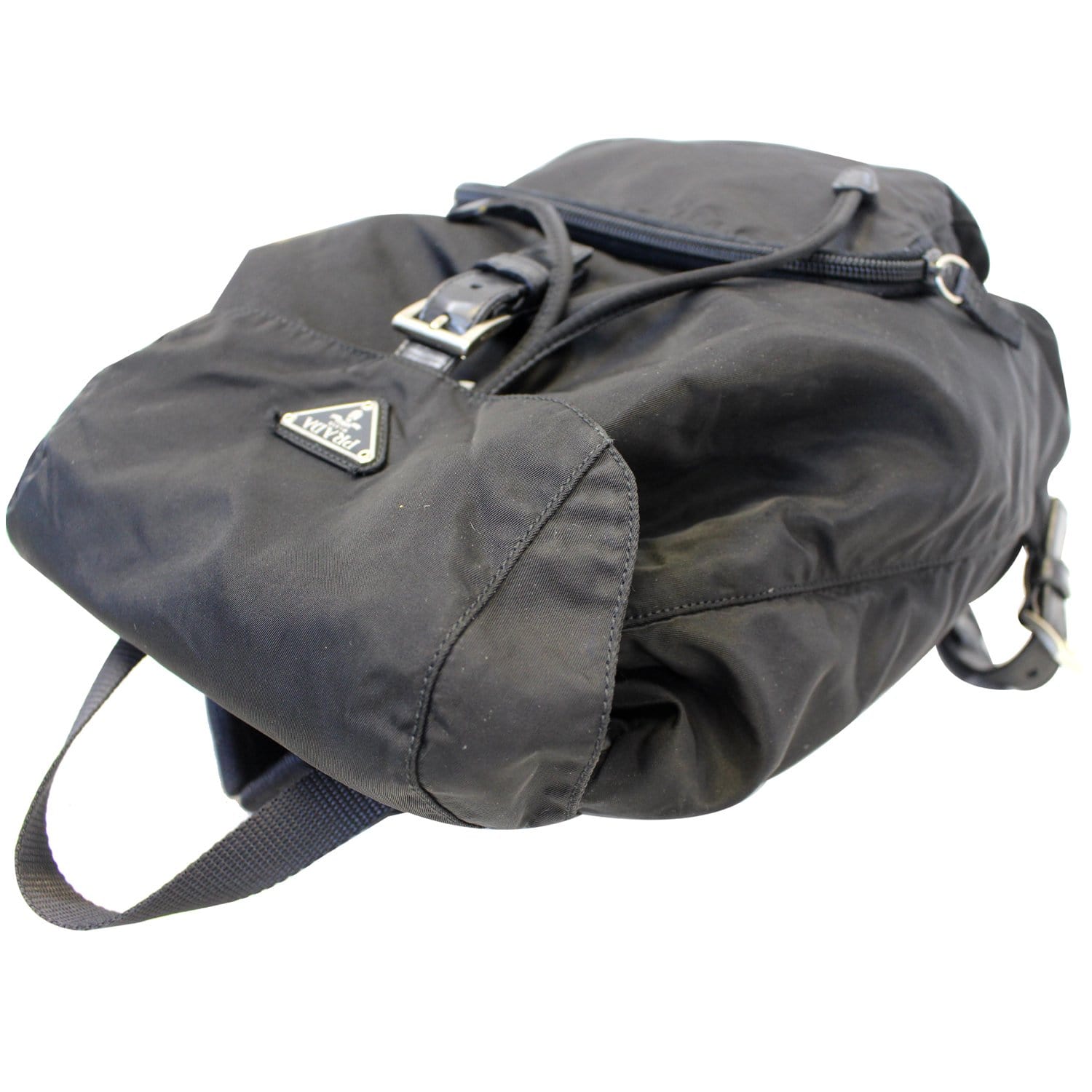 PRADA Nylon Backpack Bag Black
