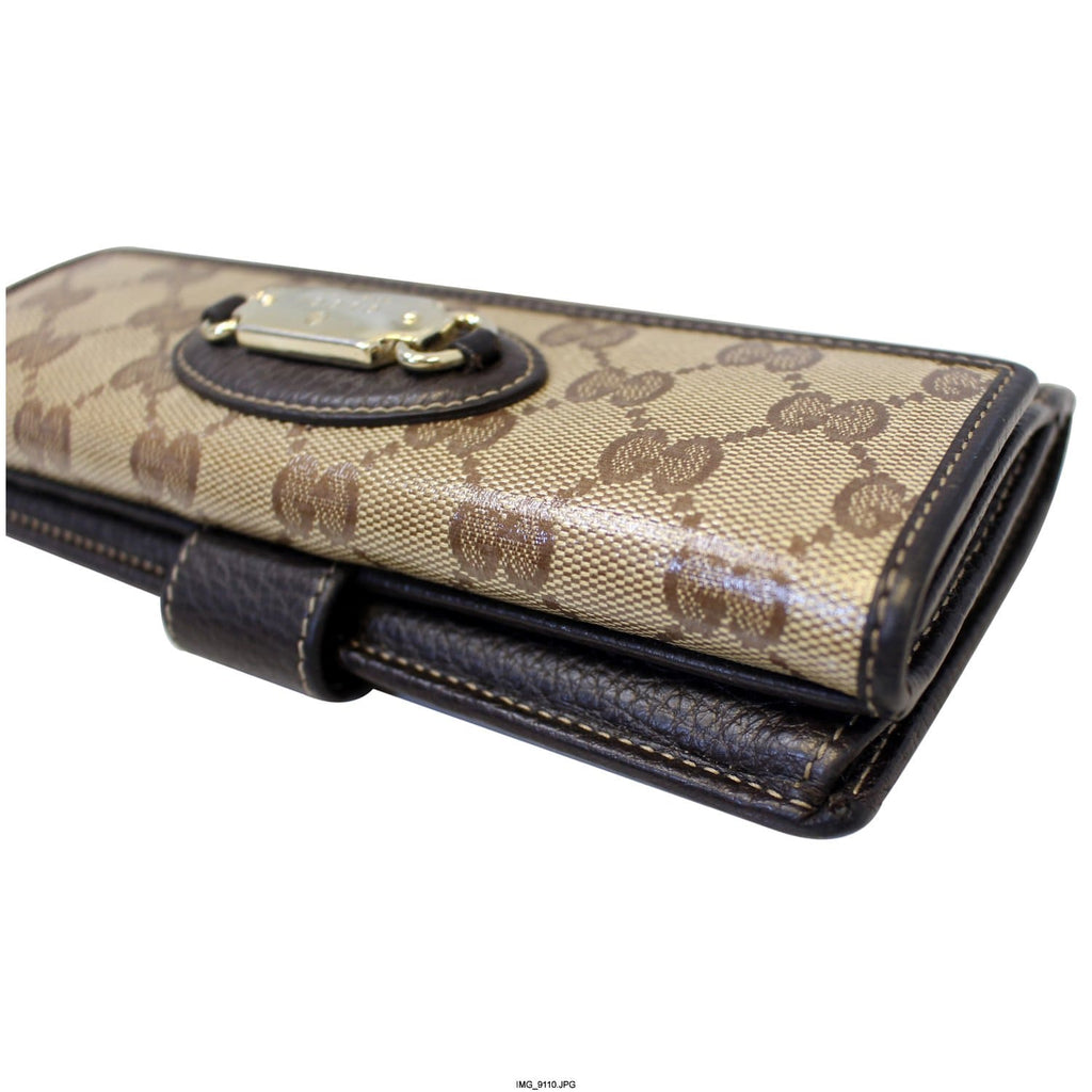 GUCCI Crystal Monogram GG Wallet 231841