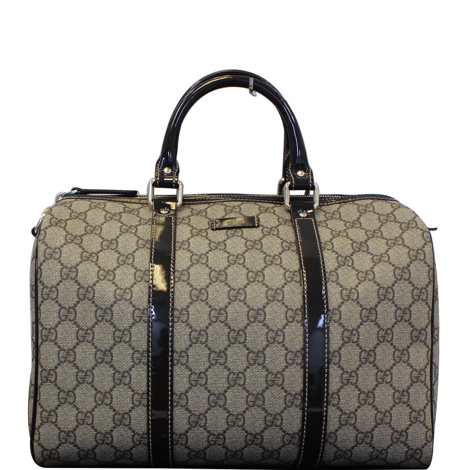 GUCCI Joy GG Canvas Boston Bag Beige 193603