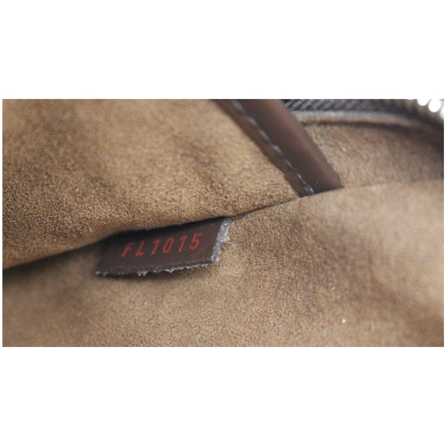 LOUIS VUITTON Saint Louis Damier Ebene Pochette Clutch Bag Brown