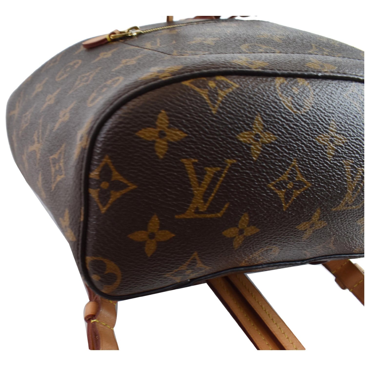 LOUIS VUITTON Montsouris NM Monogram Canvas Backpack Bag Brown