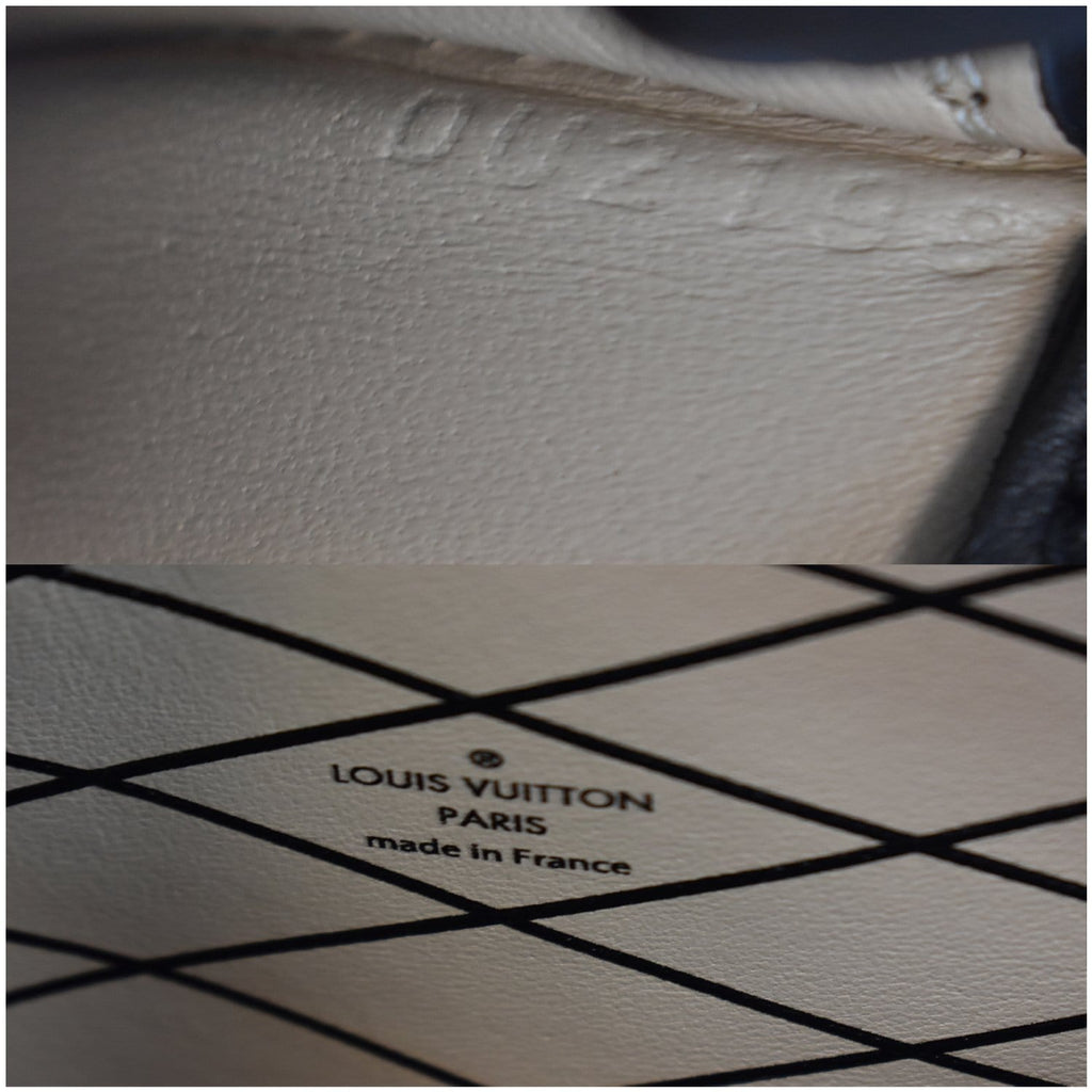 LOUIS VUITTON Petit Soft Malle Reverse Monogram Clutch Shoulder Bag Brown