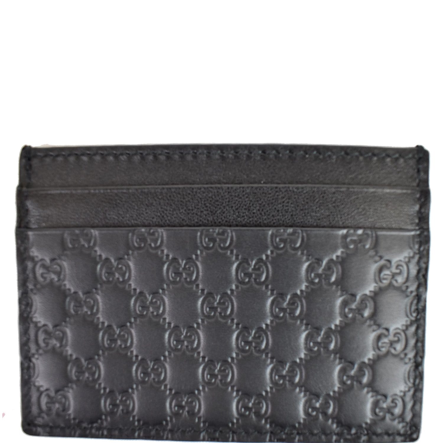 GUCCI Microguccissima  Case Black 476010