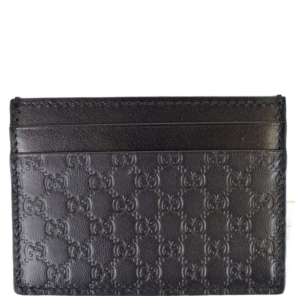 GUCCI Microguccissima  Case Black 476010