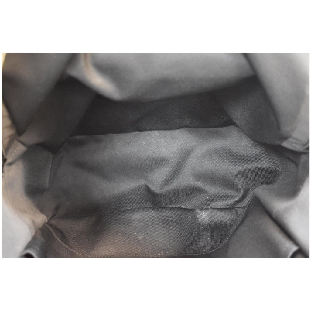 LOUIS VUITTON League Josh Damier Graphite Backpack Bag Black