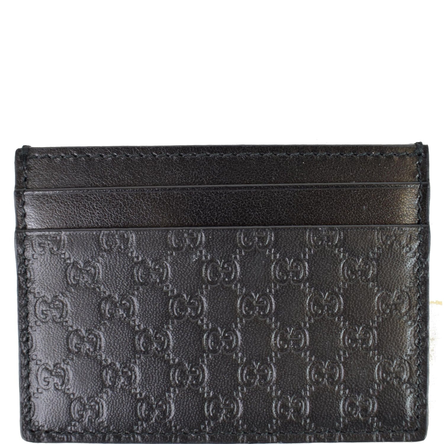 GUCCI Microguccissima  Case Black 476010