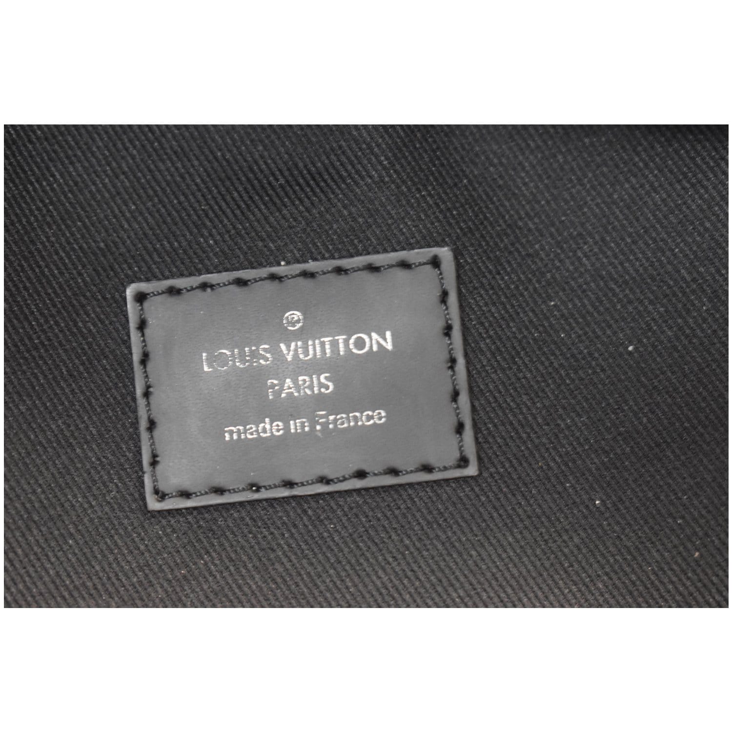LOUIS VUITTON League Josh Damier Graphite Backpack Bag Black