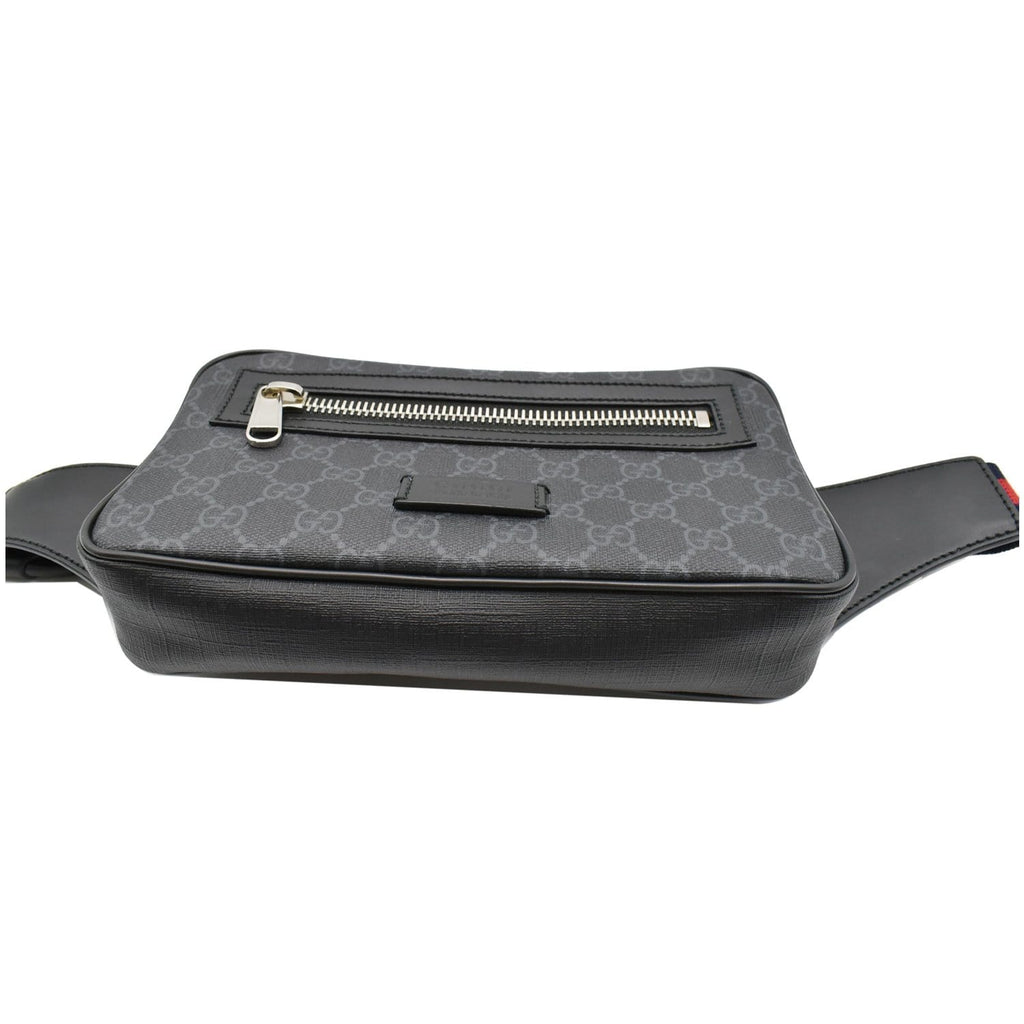 GUCCI GG Supreme Belt Bumbag Black 474293