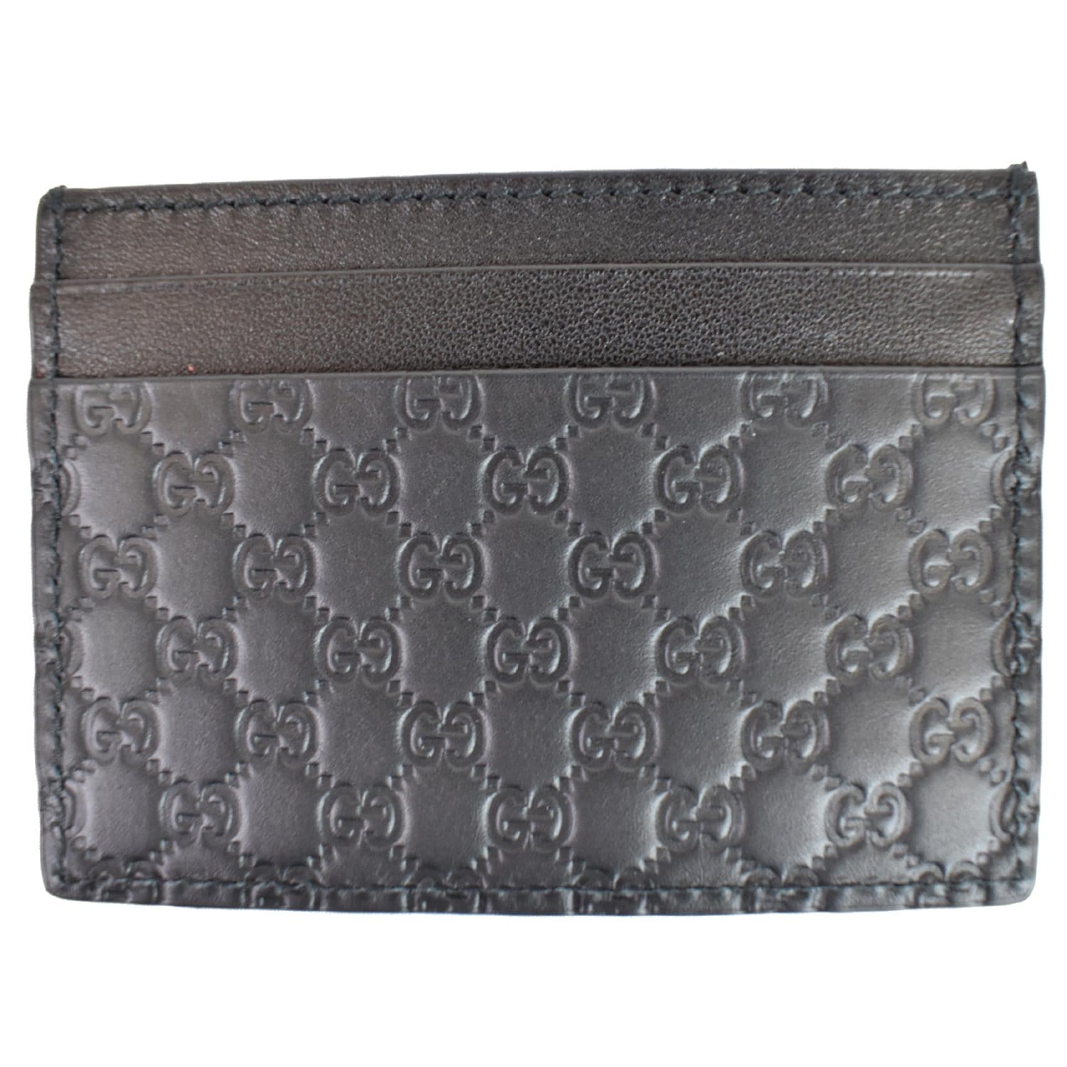 GUCCI Microguccissima  Case Black 476010