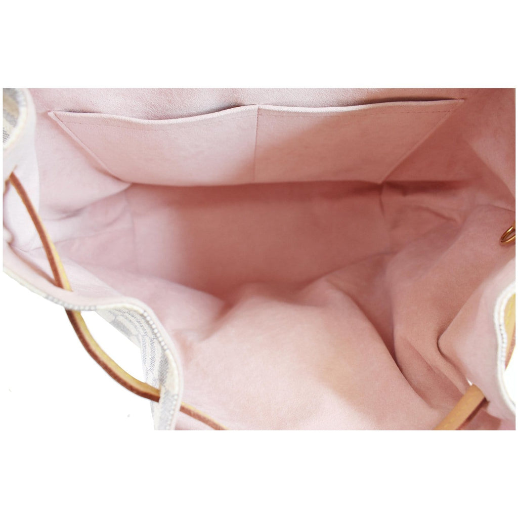 LOUIS VUITTON Sperone Damier Azur Backpack Bag White