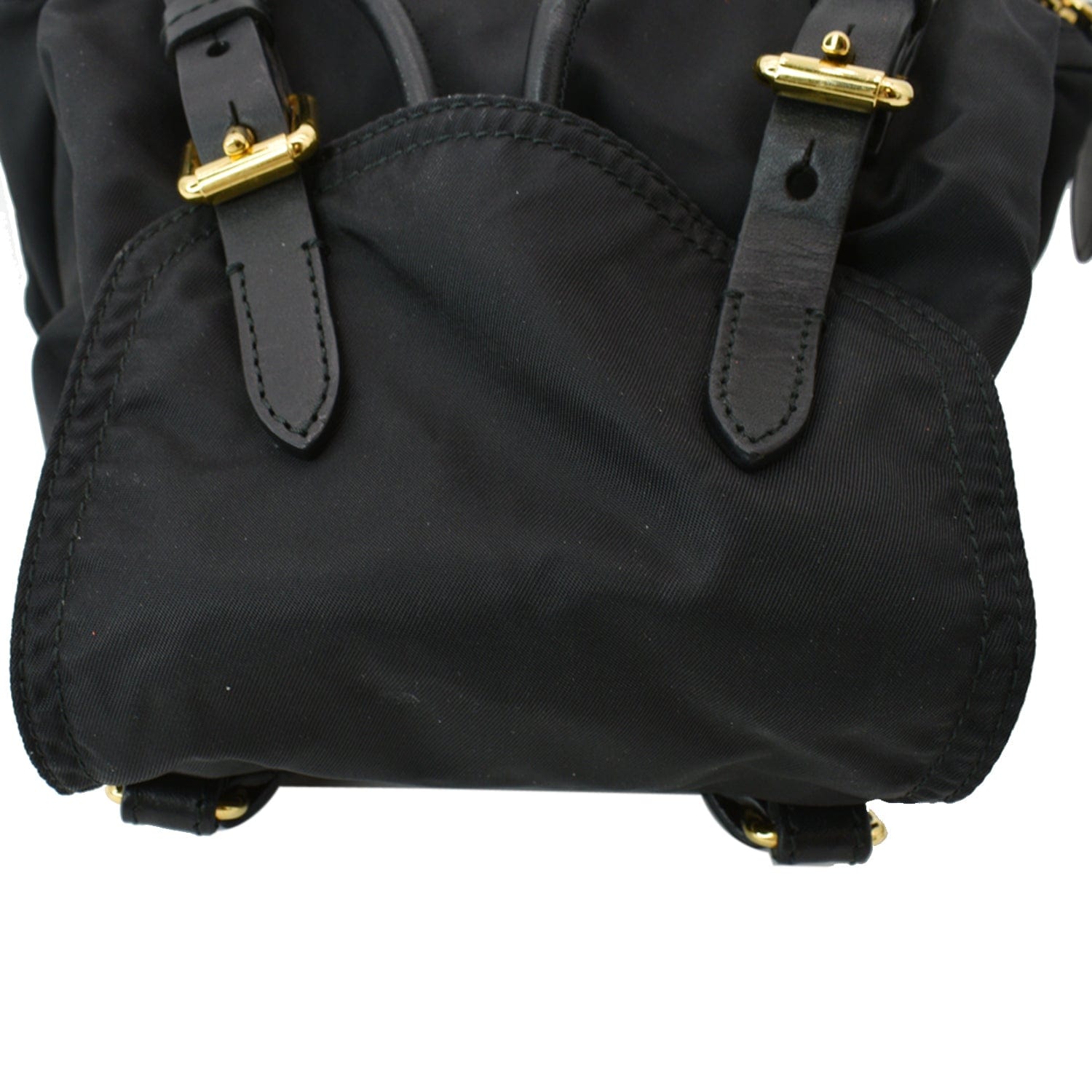 BURBERRY Technical Rucksack Nylon Backpack Bag Black