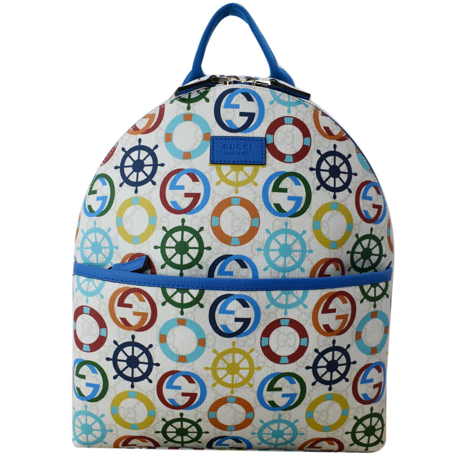 GUCCI Children's Printed GG Coated Canvas Backpack Multicolor 271327