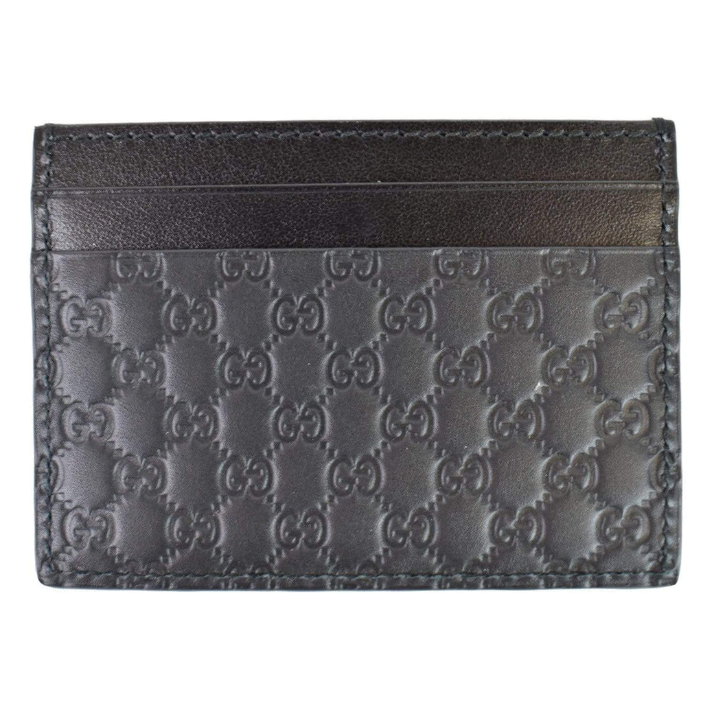 GUCCI Microguccissima  Case Black 476010