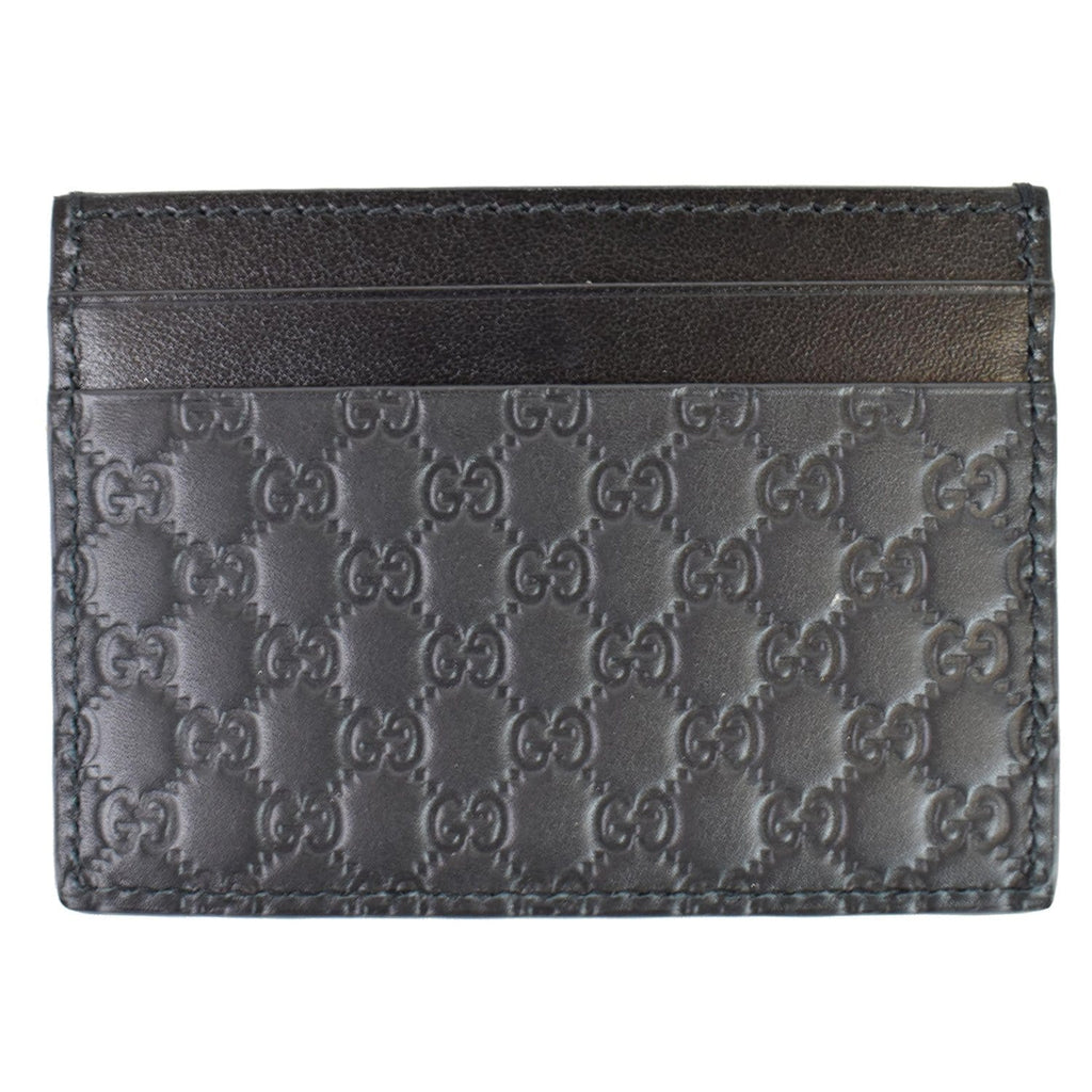 GUCCI Microguccissima  Case Black 476010