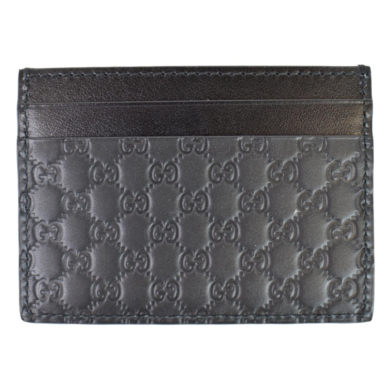 GUCCI Microguccissima  Case Black 476010