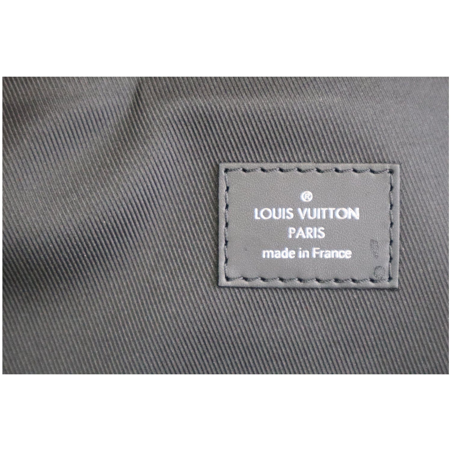 LOUIS VUITTON Steamer Monogram Eclipse Backpack Bag Black