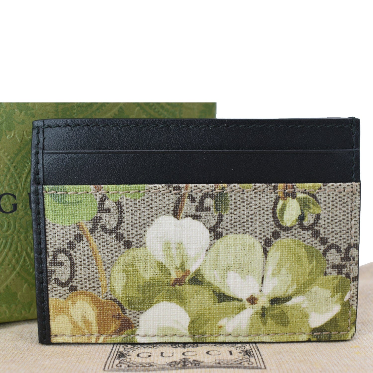 GUCCI Blooms GG Supreme Monogram  Case Beige 409461