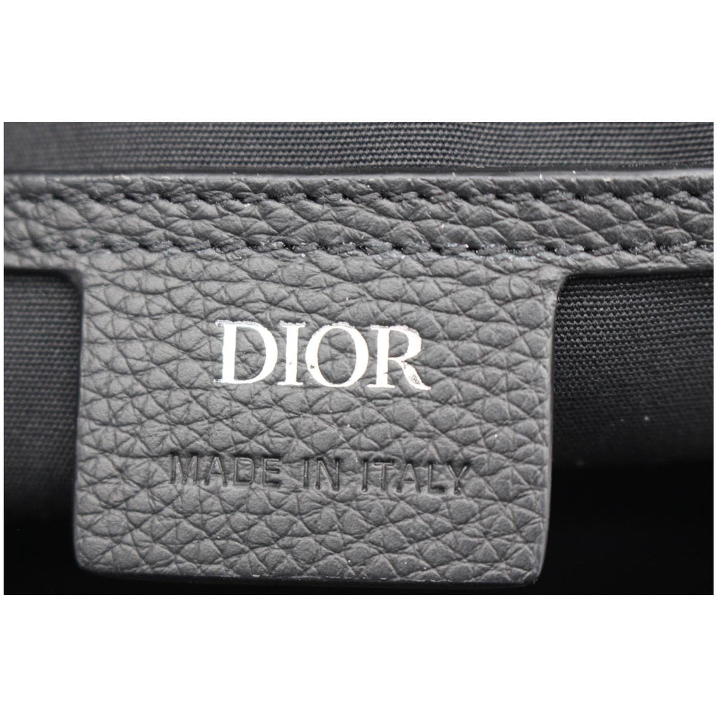 CHRISTIAN DIOR Minin Rider Oblique Jacquard Backpack Beige