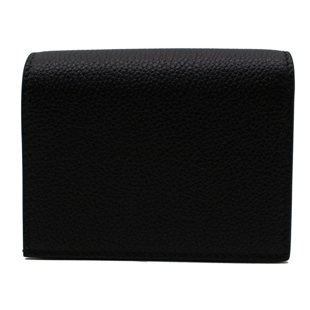 GUCCI Zumi Mini Grainy Leather Chain Wallet Black 570660 - 10% OFF