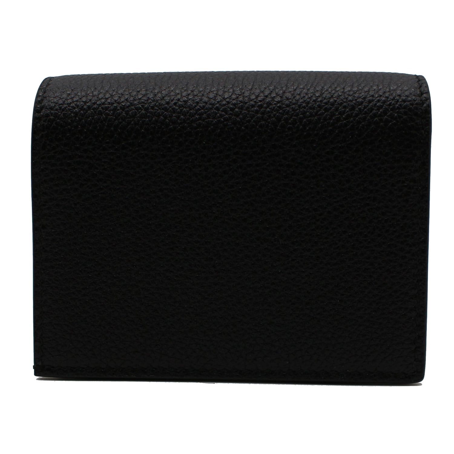 GUCCI Zumi Mini Grainy Leather Chain Wallet Black 570660 - 10% OFF