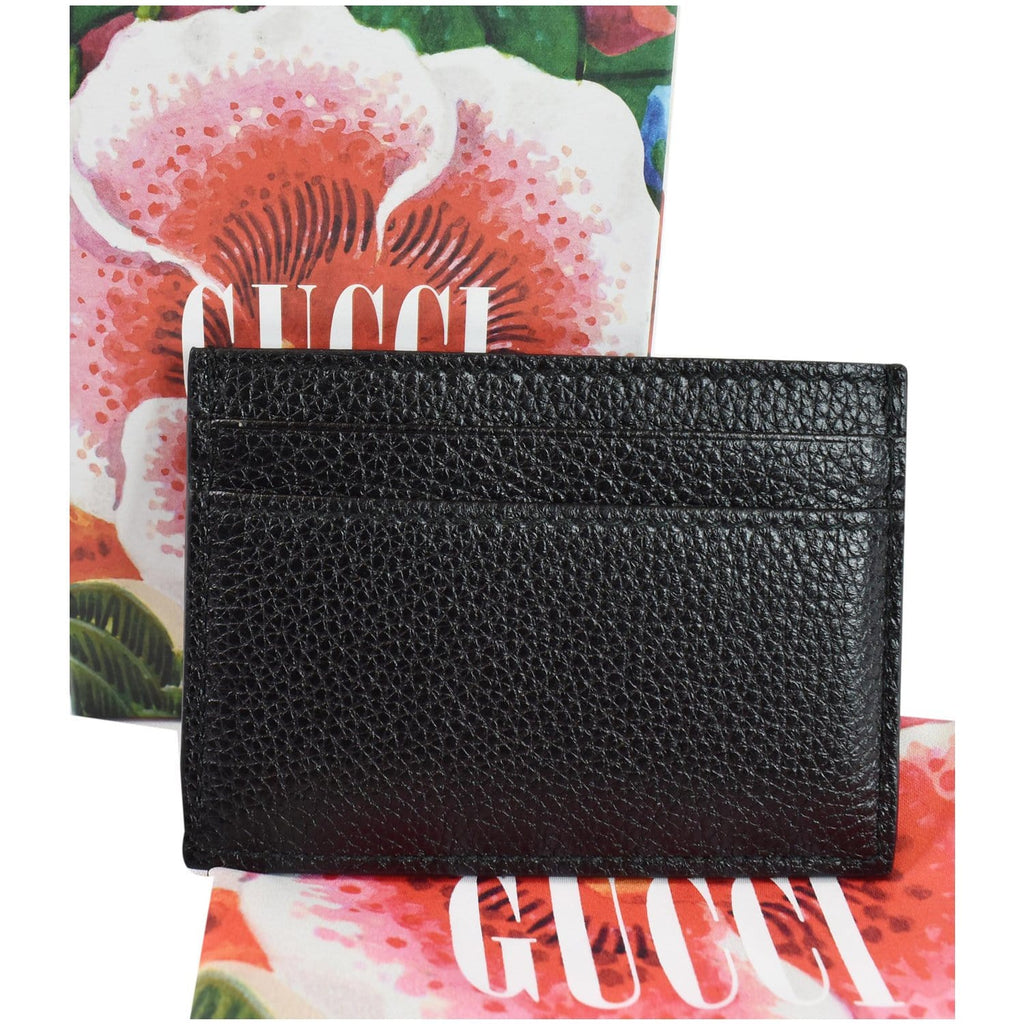 GUCCI Zumi Grainy Leather  Case Black 570679