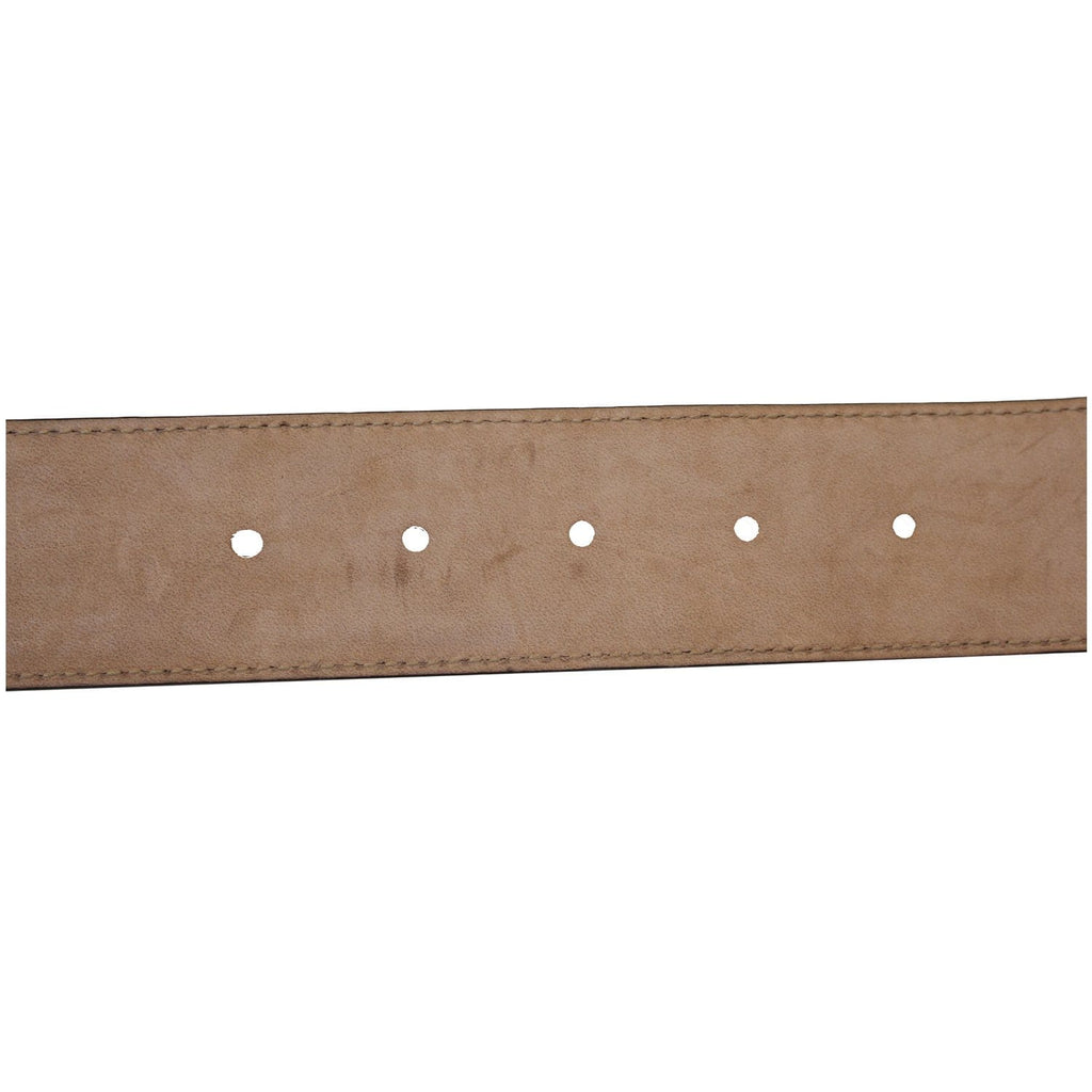 GUCCI Interlocking G Signature Leather Belt 411924