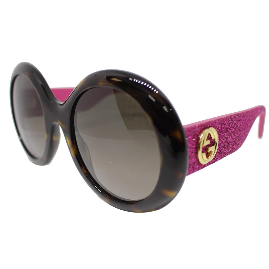 GUCCI GG0101S 003 Sunglasses Brown Gradient Lens