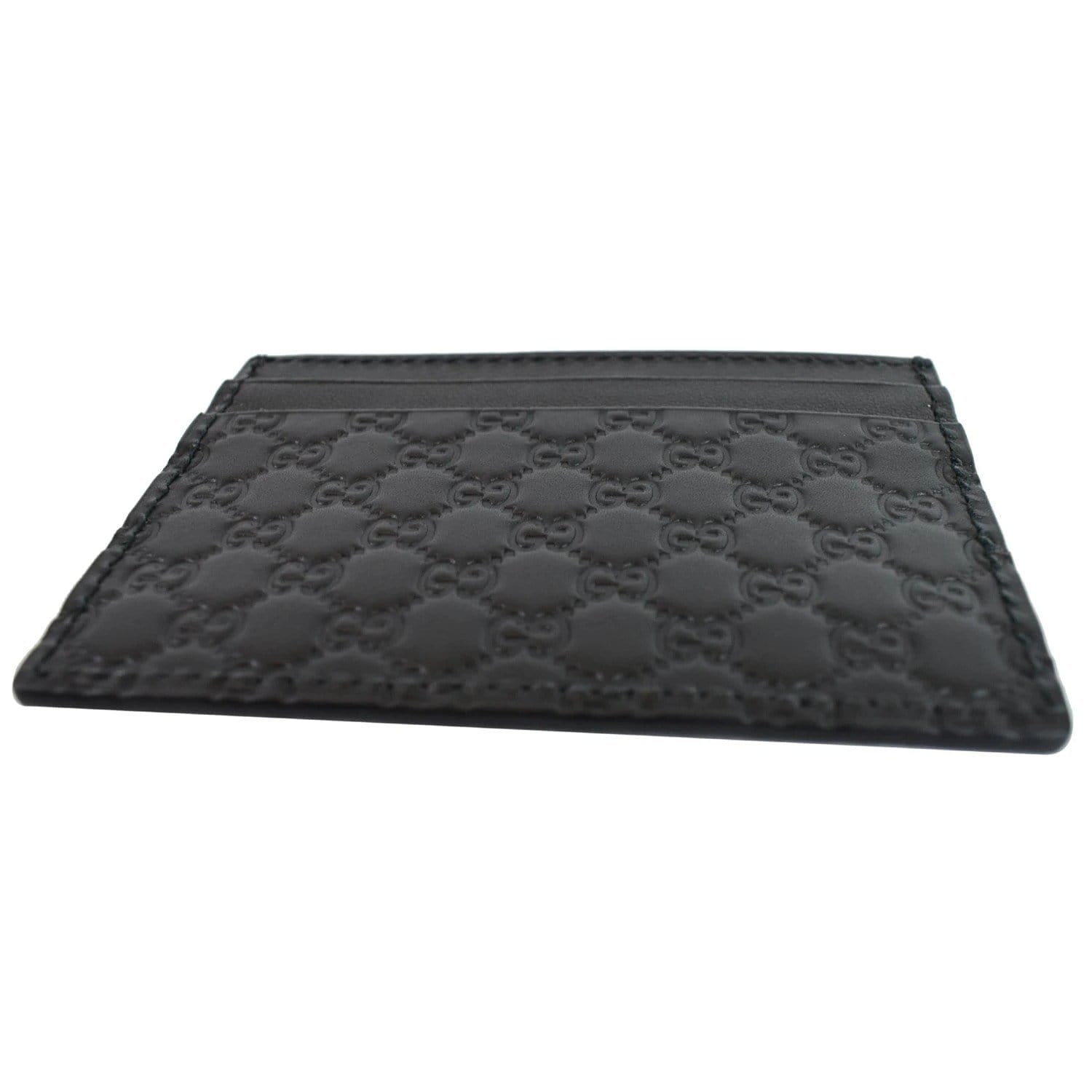 GUCCI Microguccissima  Case Black 476010