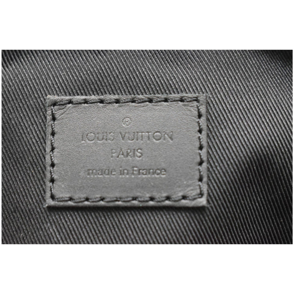 LOUIS VUITTON Michael Damier Infini Leather Backpack Bag Black