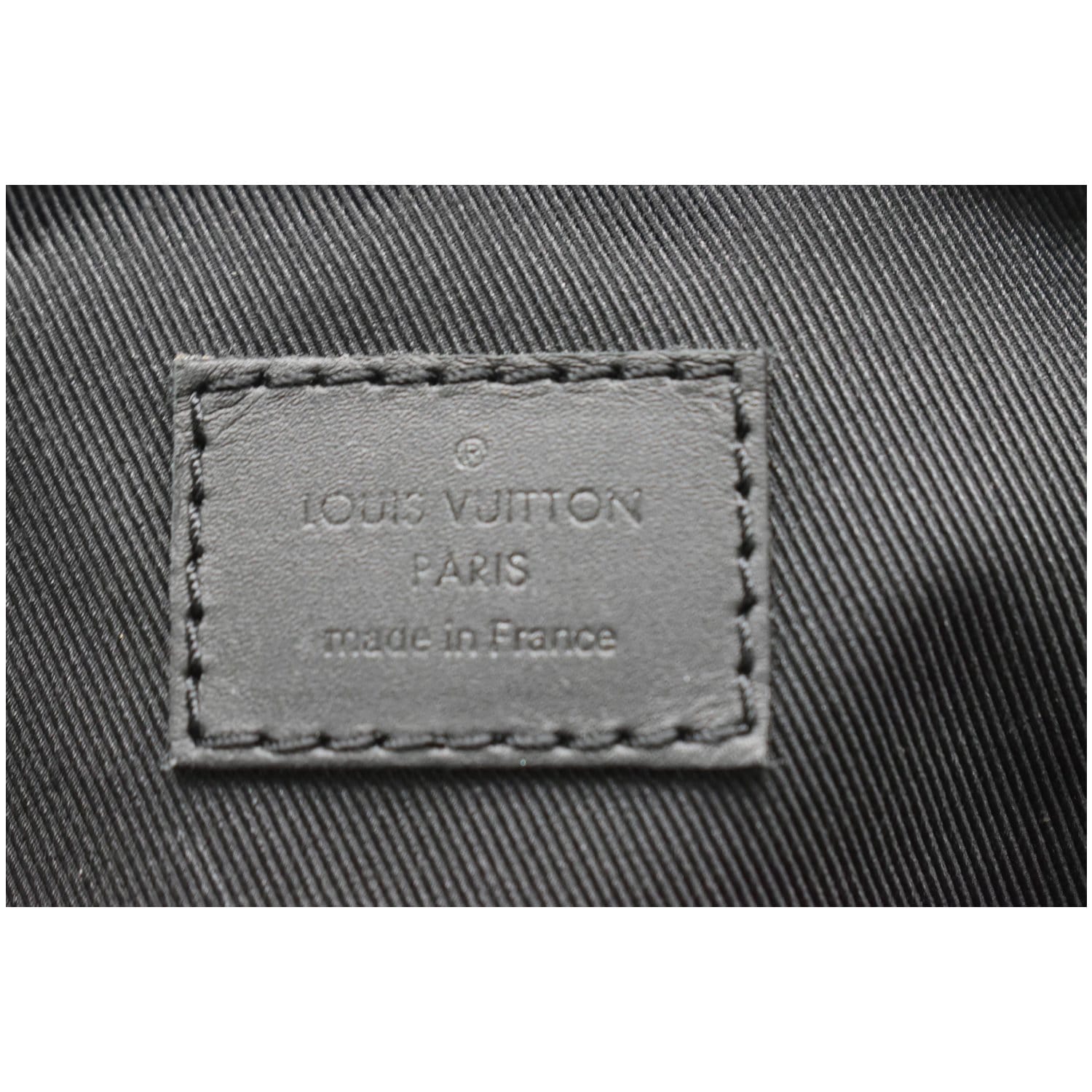 LOUIS VUITTON Michael Damier Infini Leather Backpack Bag Black