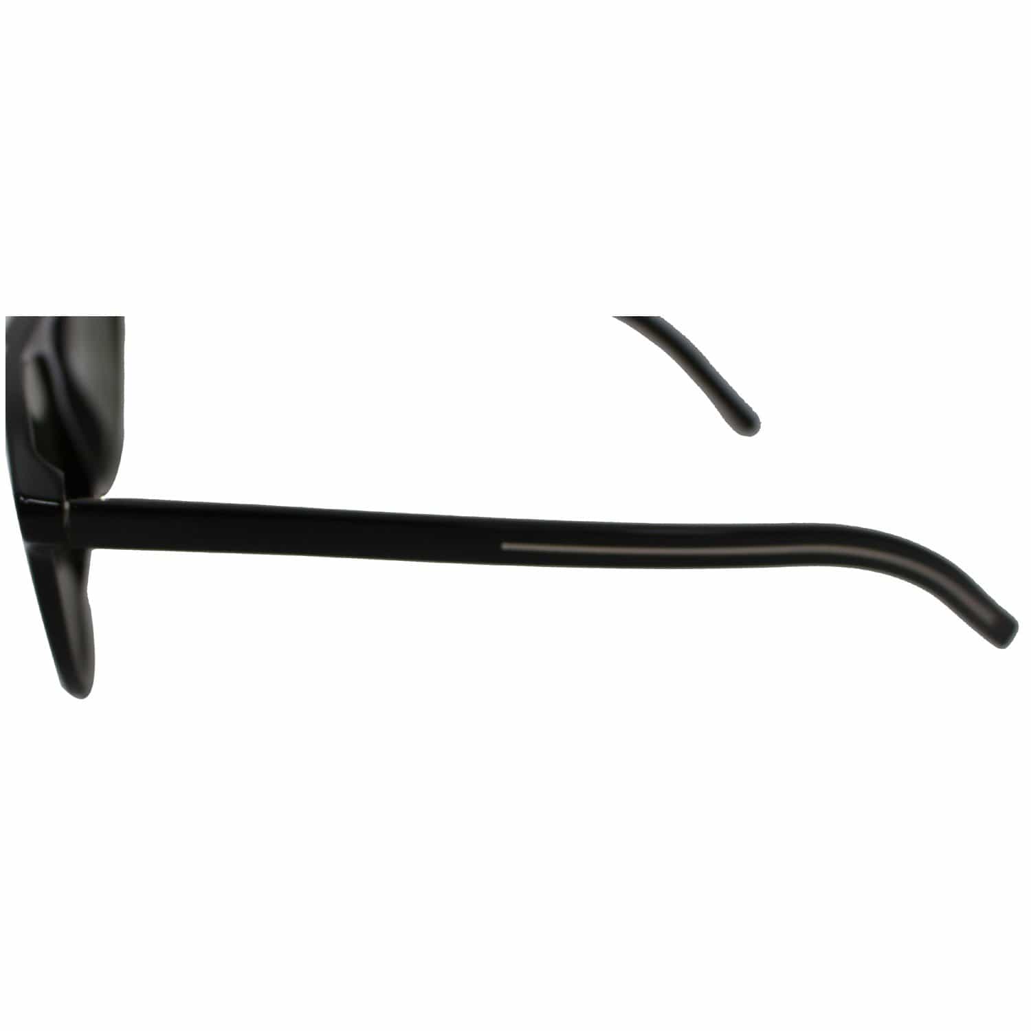 CHRISTIAN DIOR Homme BLACK249S-0807/QT Black Sunglasses Green Lens