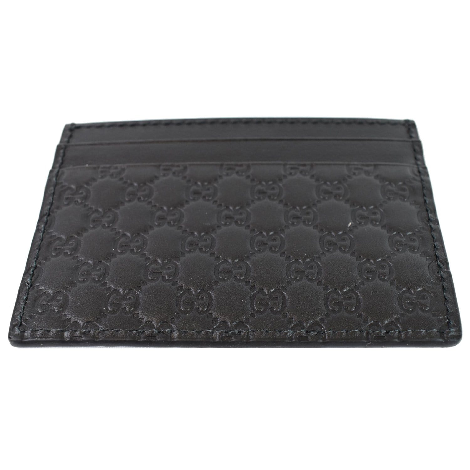 GUCCI Microguccissima  Case Black 476010