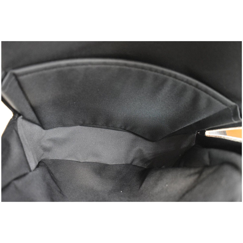 LOUIS VUITTON Michael Damier Graphite Canvas Backpack Bag Black
