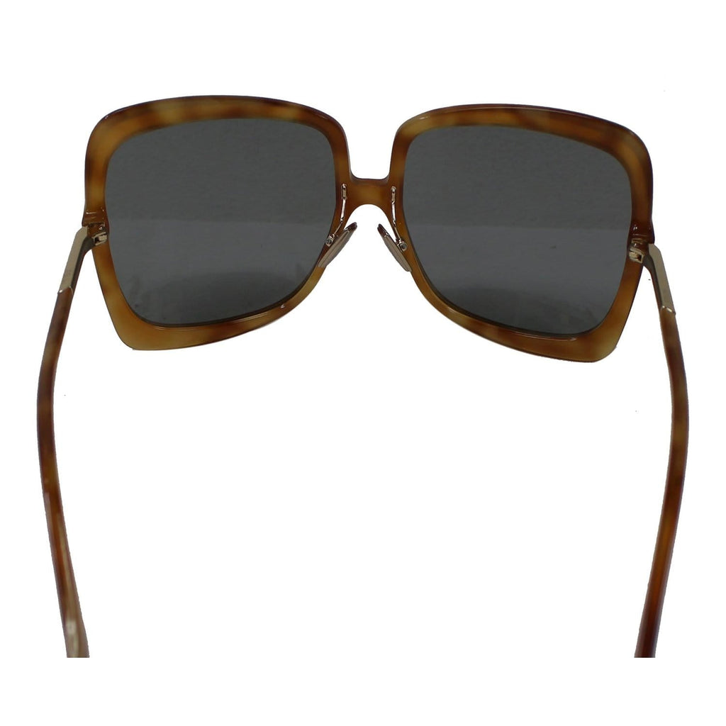 FENDI FF-0429S-0C9B Havana Honey Sunglasses Grey Lens