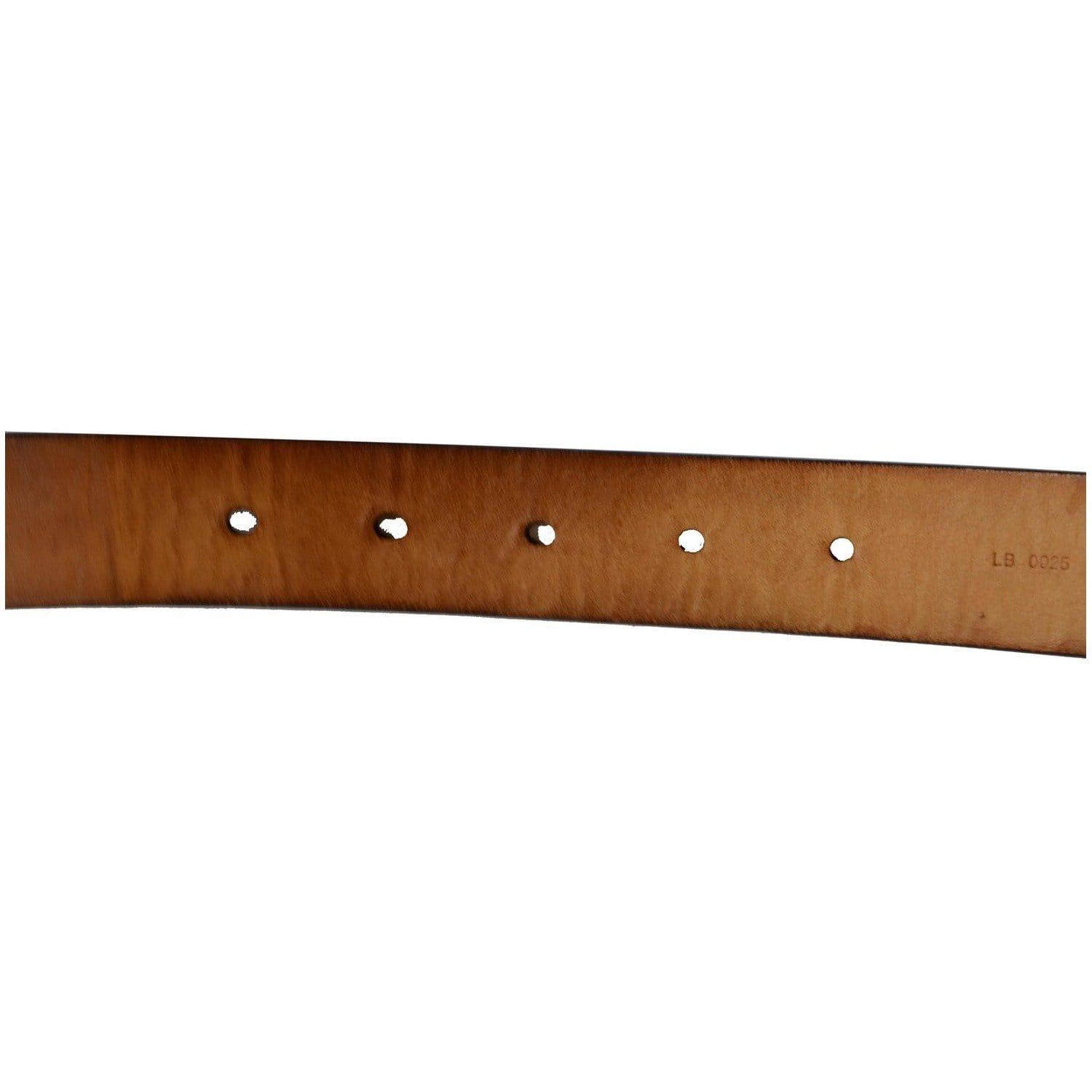 LOUIS VUITTON LV Initiales Leather Belt Black Size 85/34