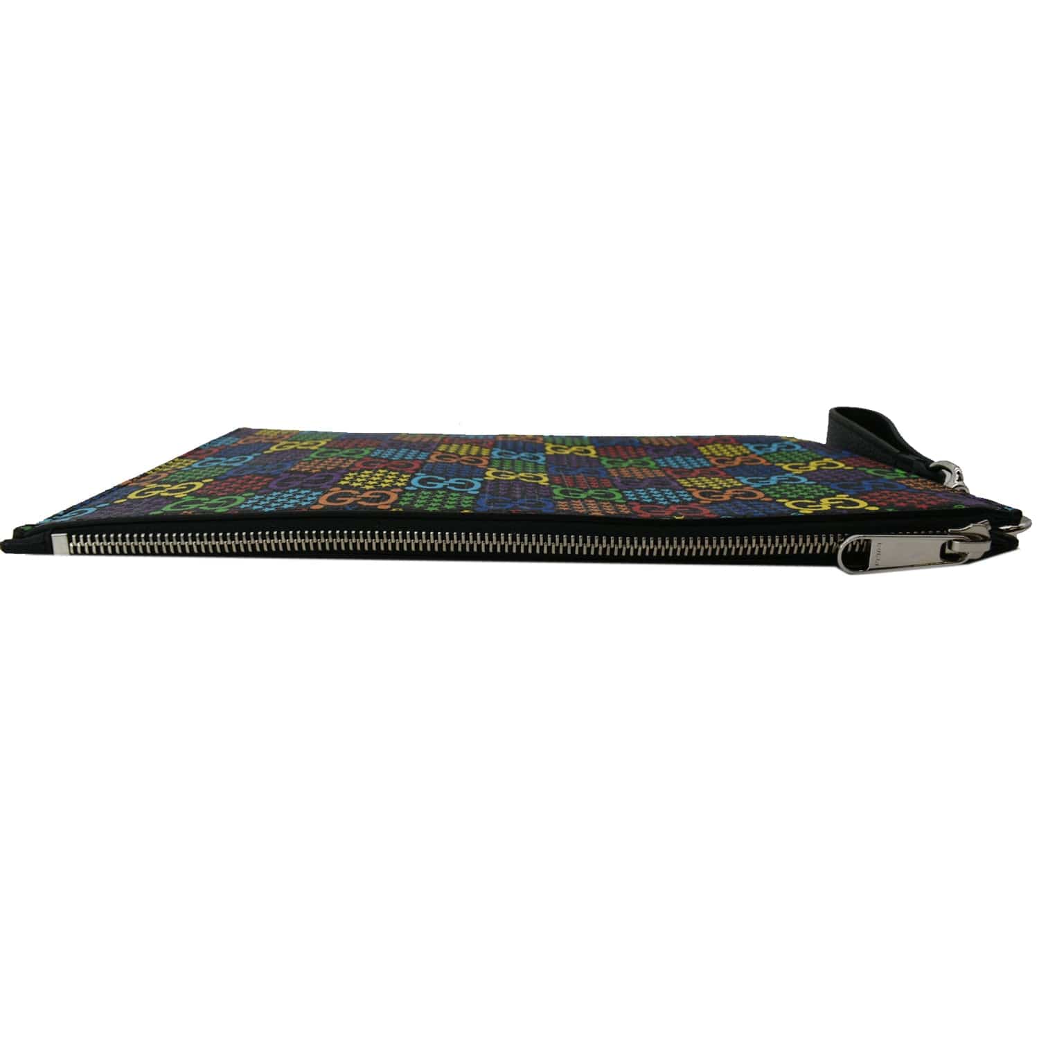 GUCCI GG Psychedelic Supreme Canvas Clutch Multicolor 601087 - 10% Off