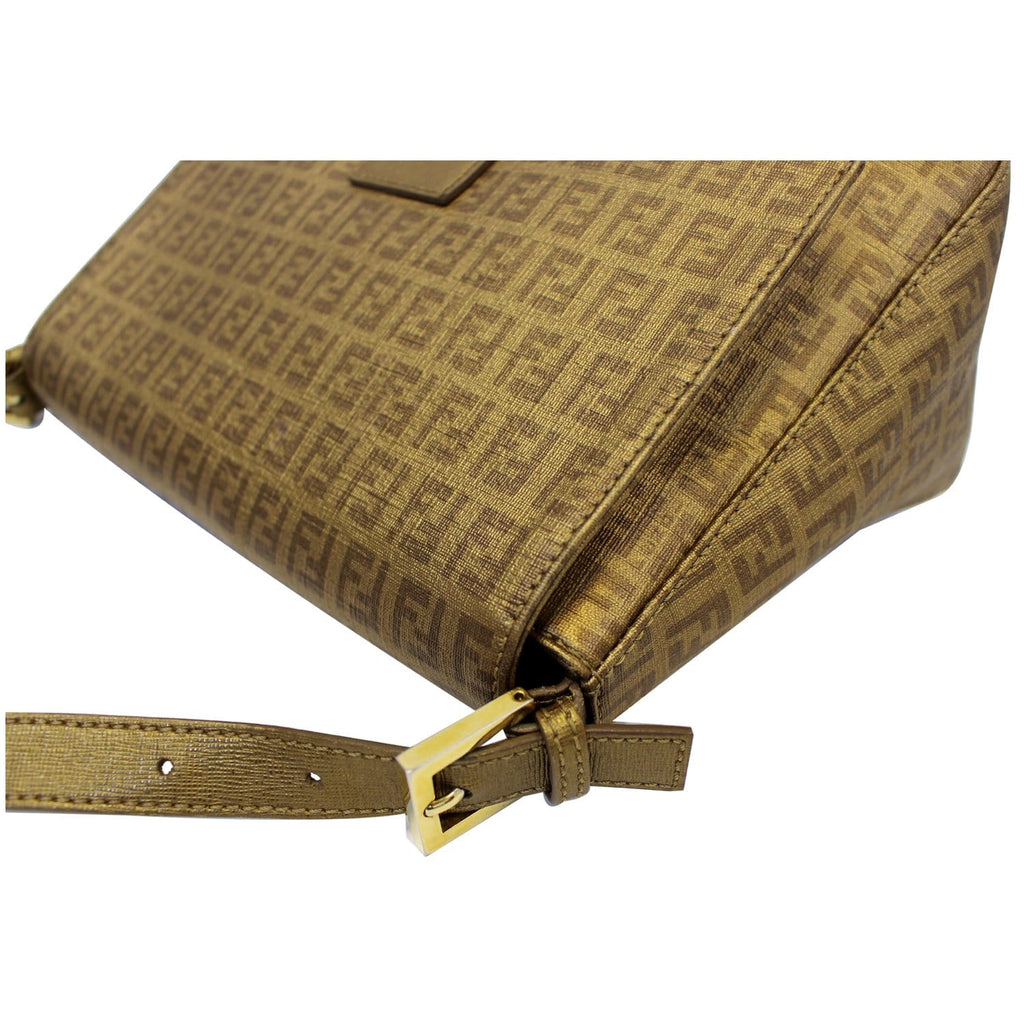 FENDI Forever Mama Zucca Canvas Shoulder Bag - 15% OFF