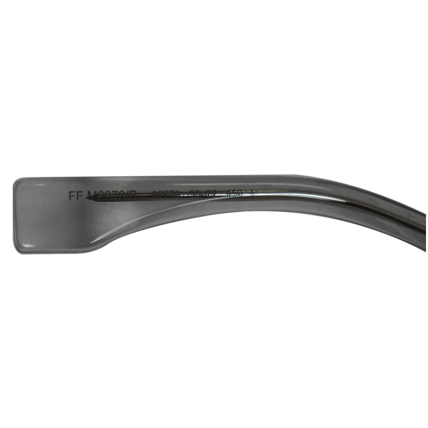 FENDI FF-M0070/S 0807/70 Black Sunglasses Brown Lens