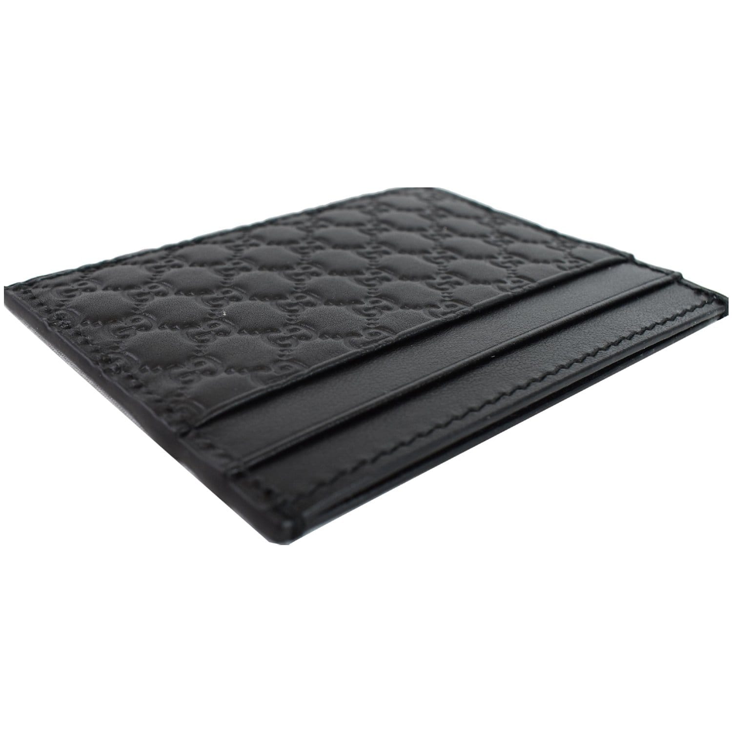 GUCCI Microguccissima  Case Black 476010
