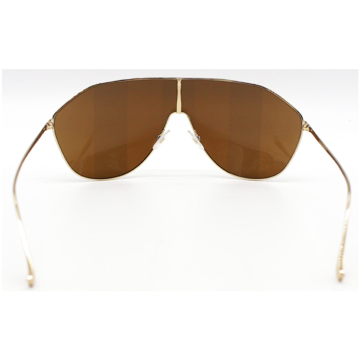 FENDI FF  Gold Sunglasses Brown Lens
